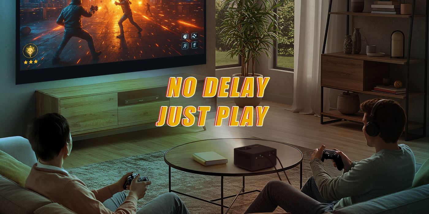 Projektor Optoma prikazuje igru na platnu za potpuno uranjajuće gaming iskustvo