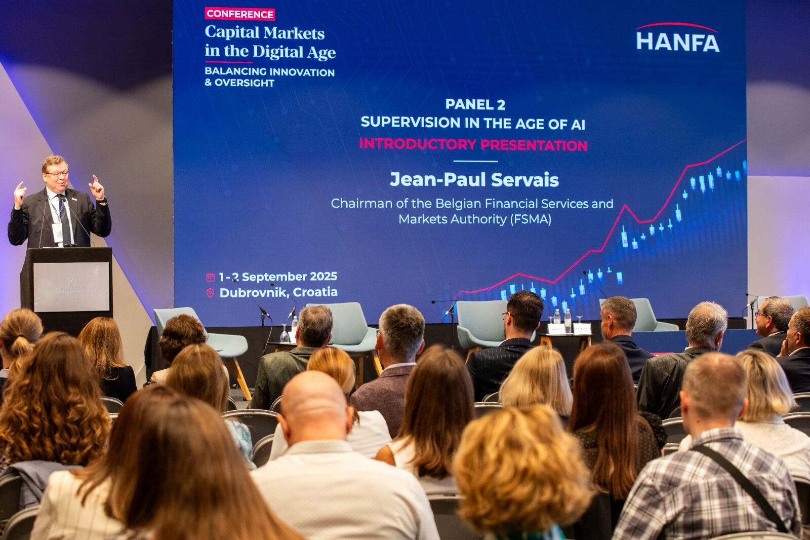 Najam AV opreme za konferenciju u Dubrovniku – LED ekran, ozvuenje i ambijentalna rasvjeta AVR tima