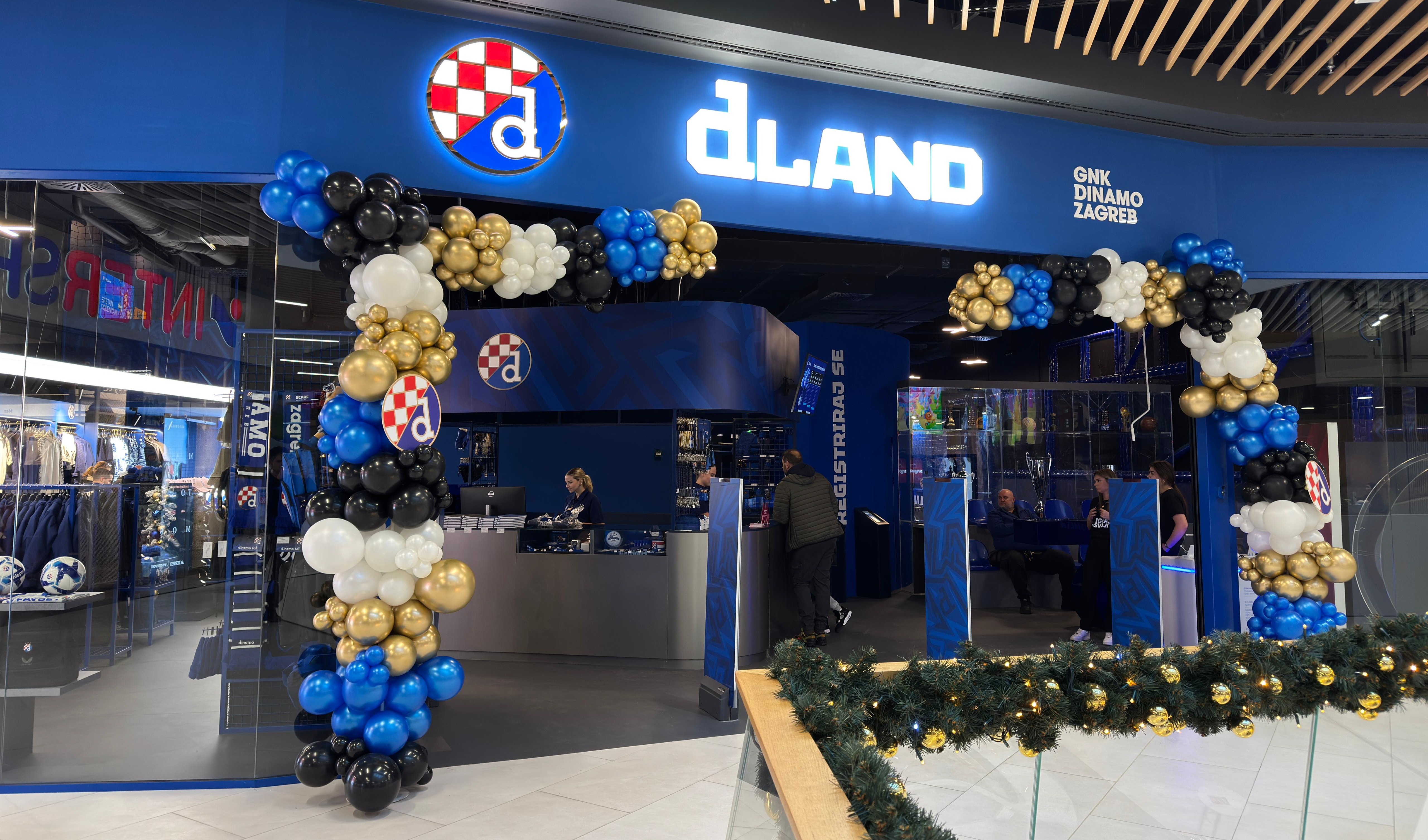Otvorenje dLand igraonice i Dinamo fan shopa u Z Centru Zagreb – vanjski pogled na prostor