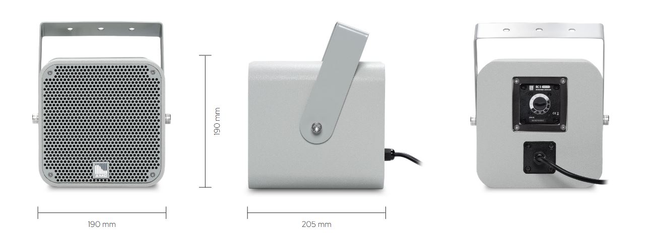 Visokokvalitetni vanjski zvunik za jasno i snano ozvuenje u svim vremenskim uvjetima