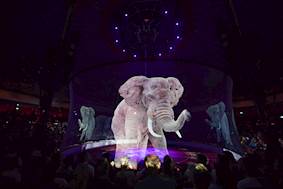 Optoma impresionirala s 3D hologramskim prikazom 