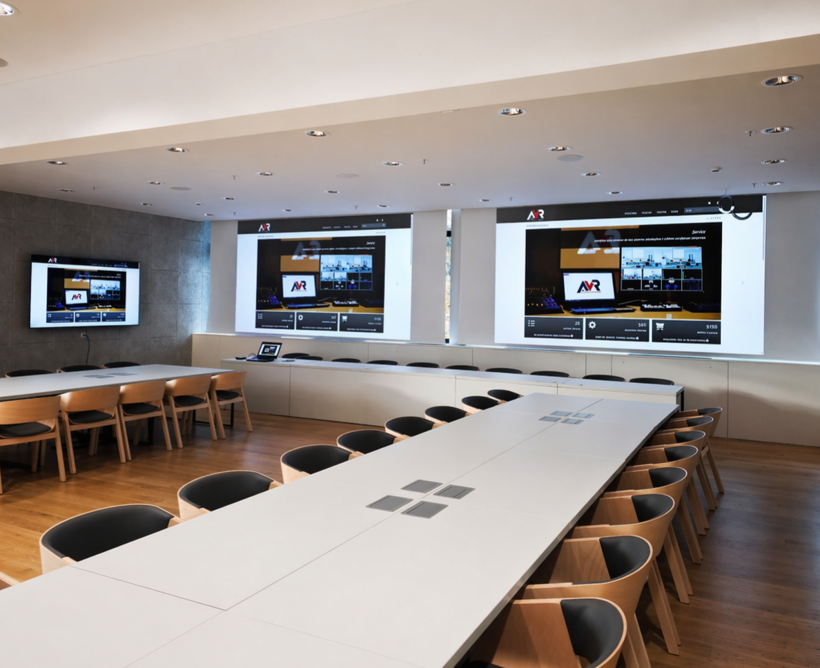 Projektor i AV sustav za konferencijsku dvoranu fakulteta u Zagrebu