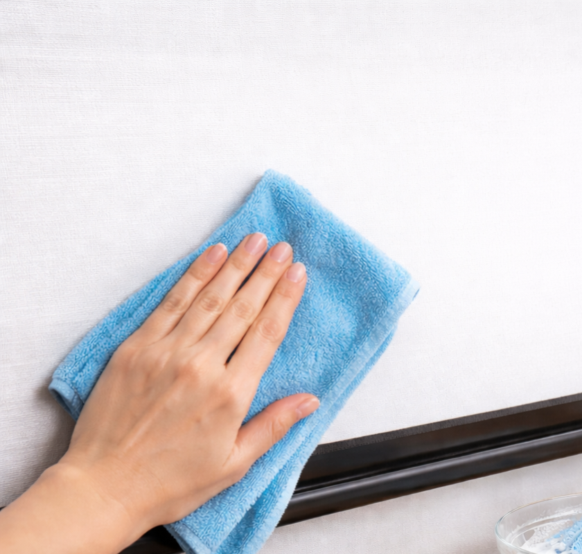 Vodi�: Kako o�istiti projekcijsko platno