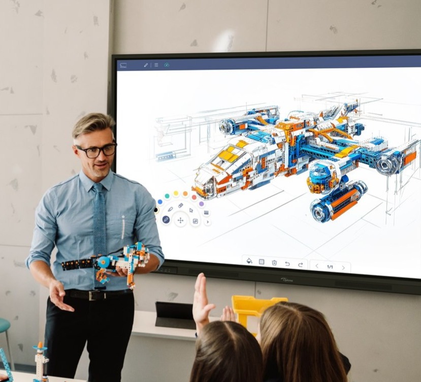 Optoma Creative Touch 3 – 4K interaktivni zasloni za poslovanje 