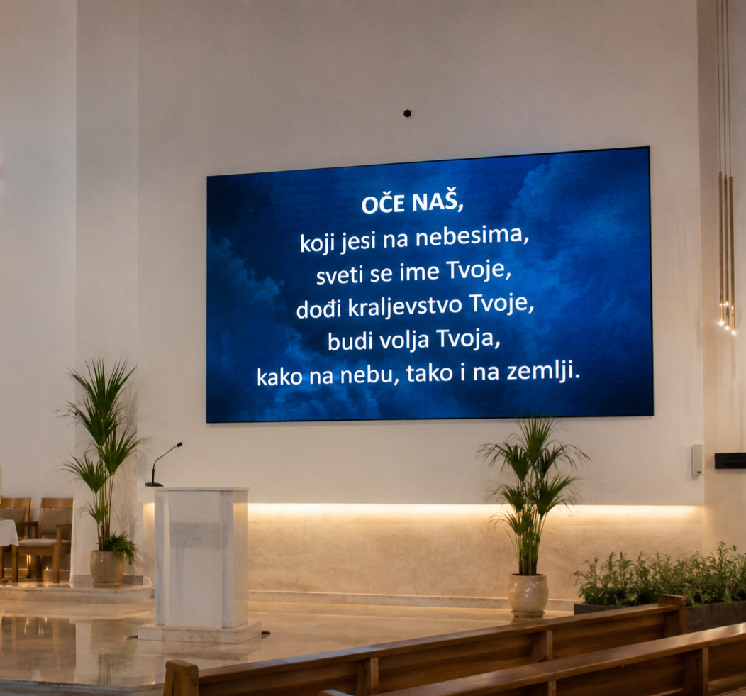 Projektor za crkvu