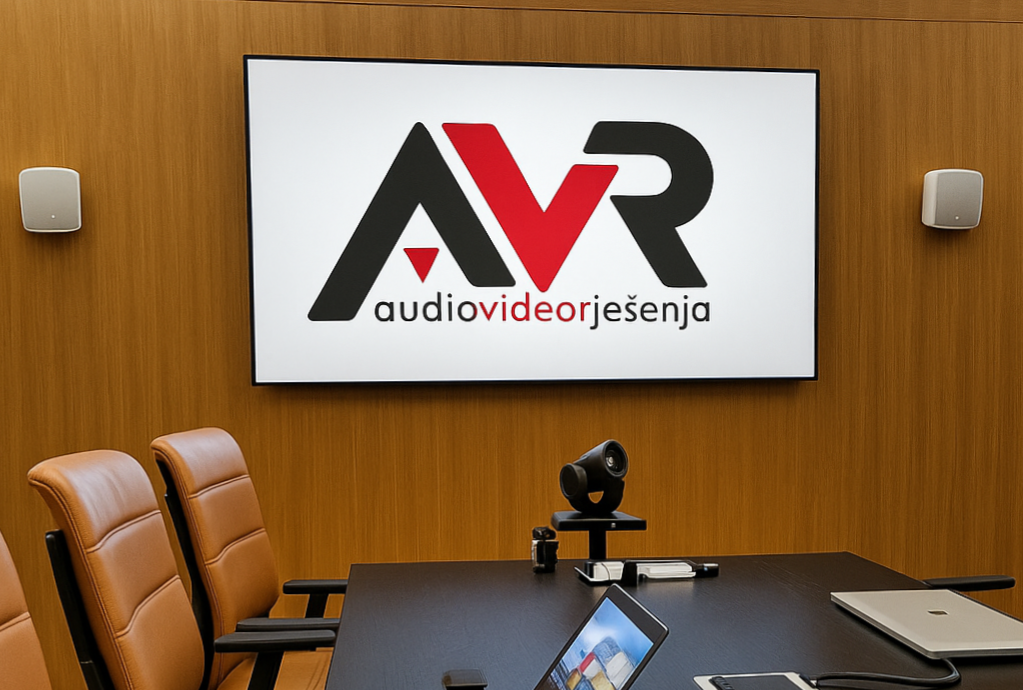 Multimedijalna oprema za sastanke – LED zaslon i videokonferencijski sustav