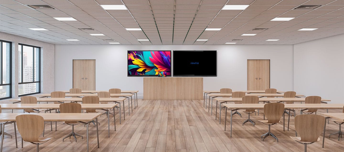 interaktivni 4K zaslon za u�ionice i sastanke – Newline C serija