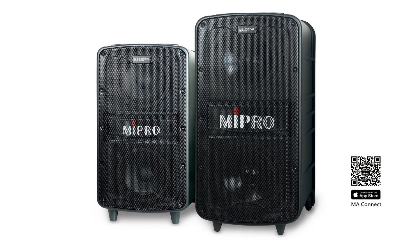 Mipro MA-828 PLUS i MA-929 PLUS prijenosni zvu�nici i razglas