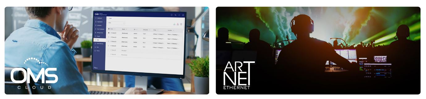 Daljinsko upravljanje i monitoring Optoma projektora putem OMS softvera