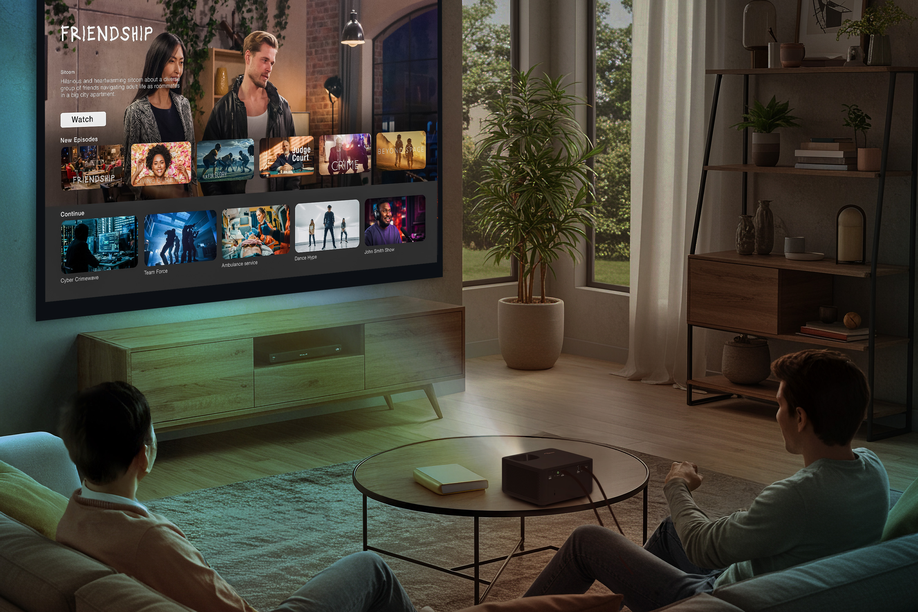 LED mini projektor za filmove i streaming u ku�nom okru�enju