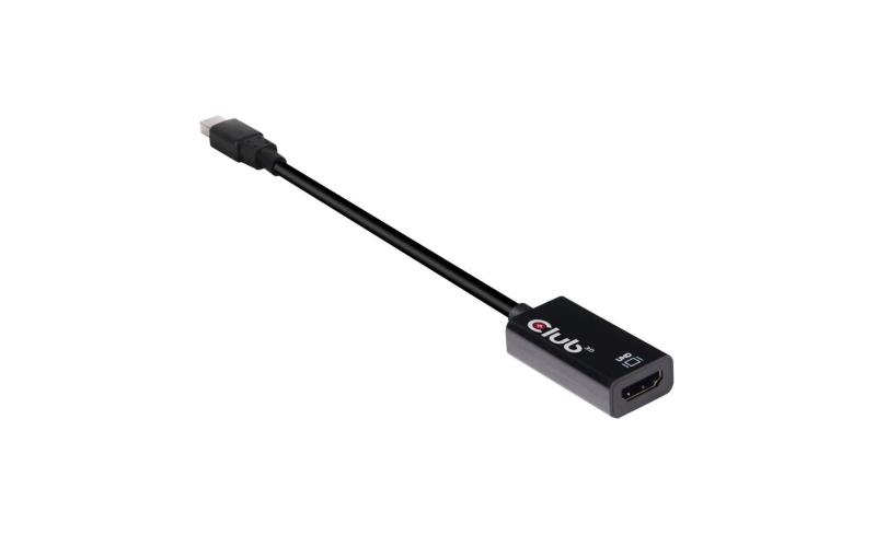 Adapter mini DP 1.4 na HDMI 2.0 F aktivni Club3d CAC-1180