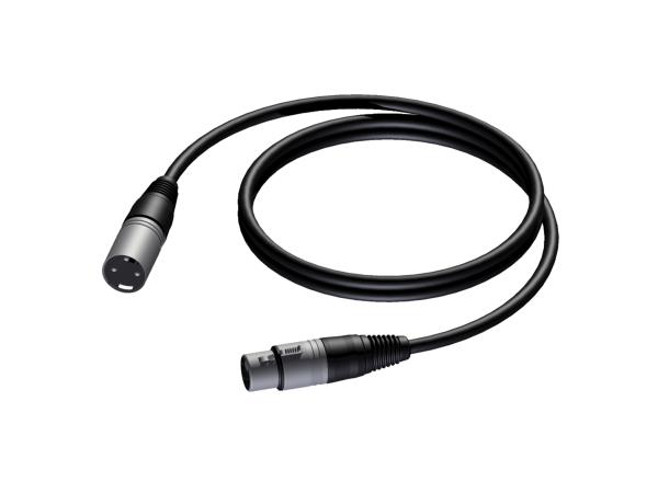 Audio kabel Procab CAB901, XLR male - XLR female, 10m