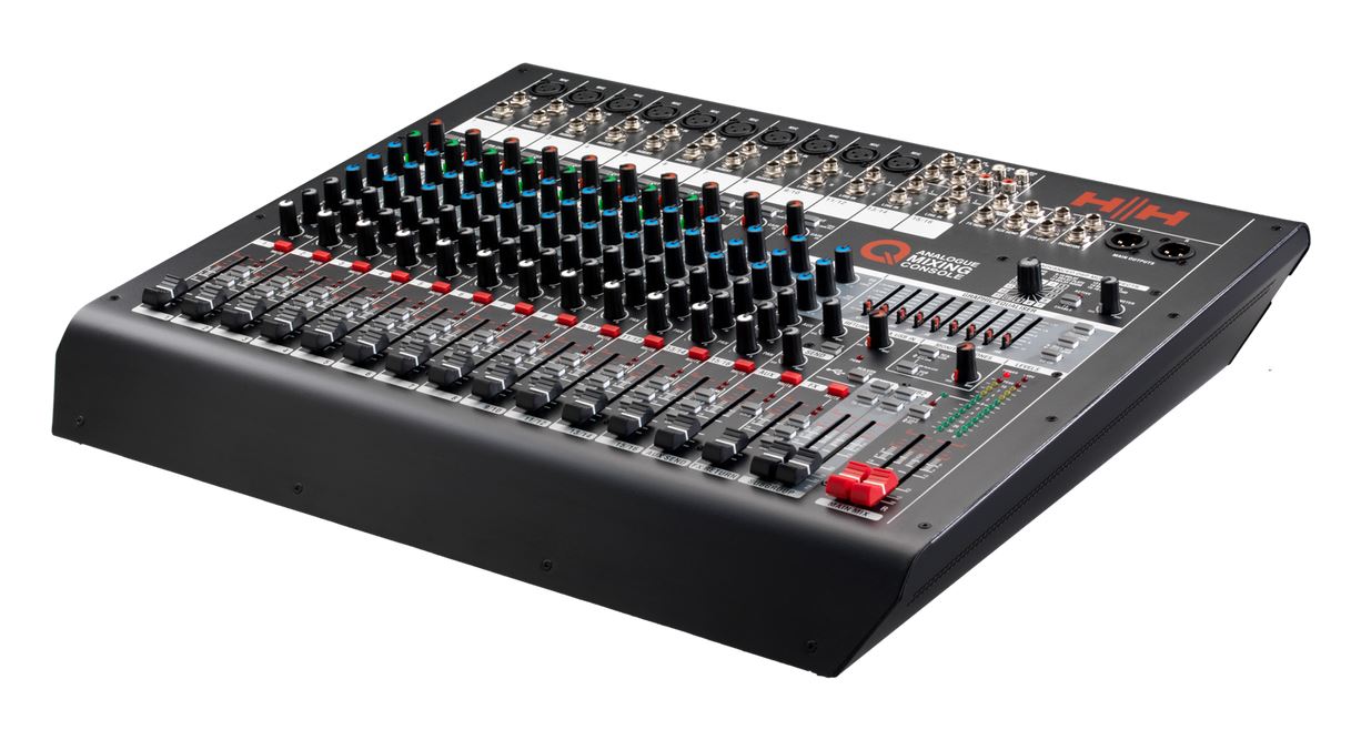 HH Electronics Q16FX – profesionalni audio mikser s 2in/2out USB povezivanjem