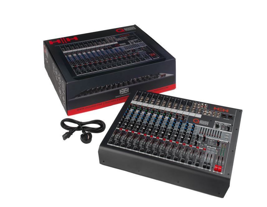 Analogni mikser HH Electronics Q16FX s kompresorima i EQ kontrolama