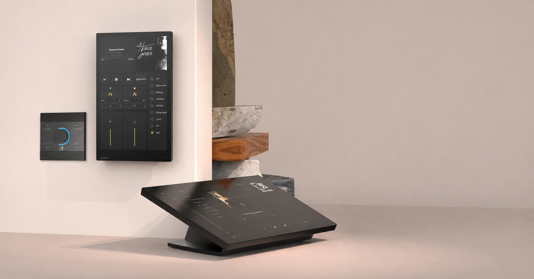 AUDAC RIVEA Touch paneli za upravljanje profesionalnim audio i AV sustavima u modernom poslovnom i hospitality prostoru