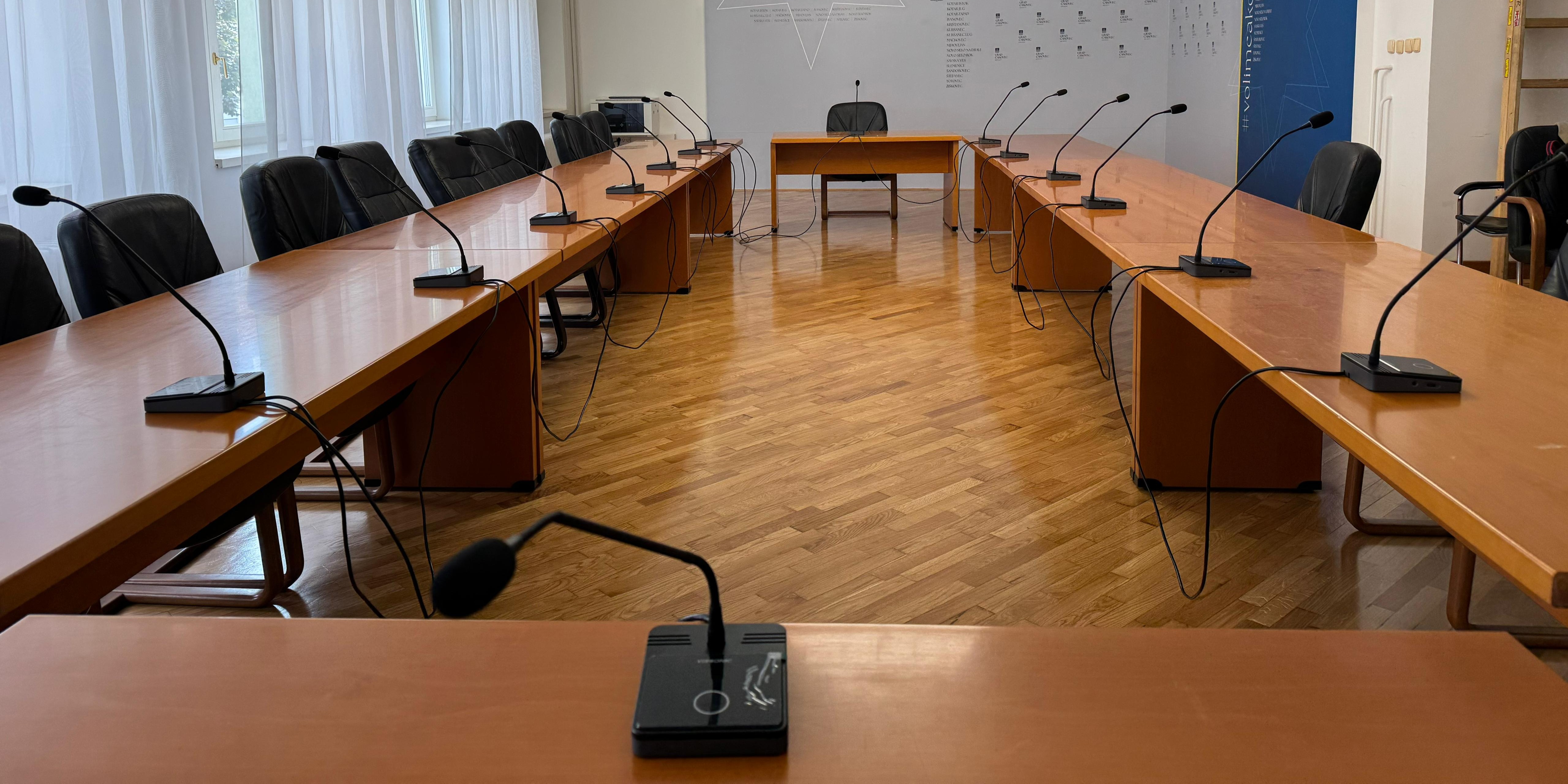 sustav za snimanje sjednica gradskog vije�a implementiran u Gradu �akovcu