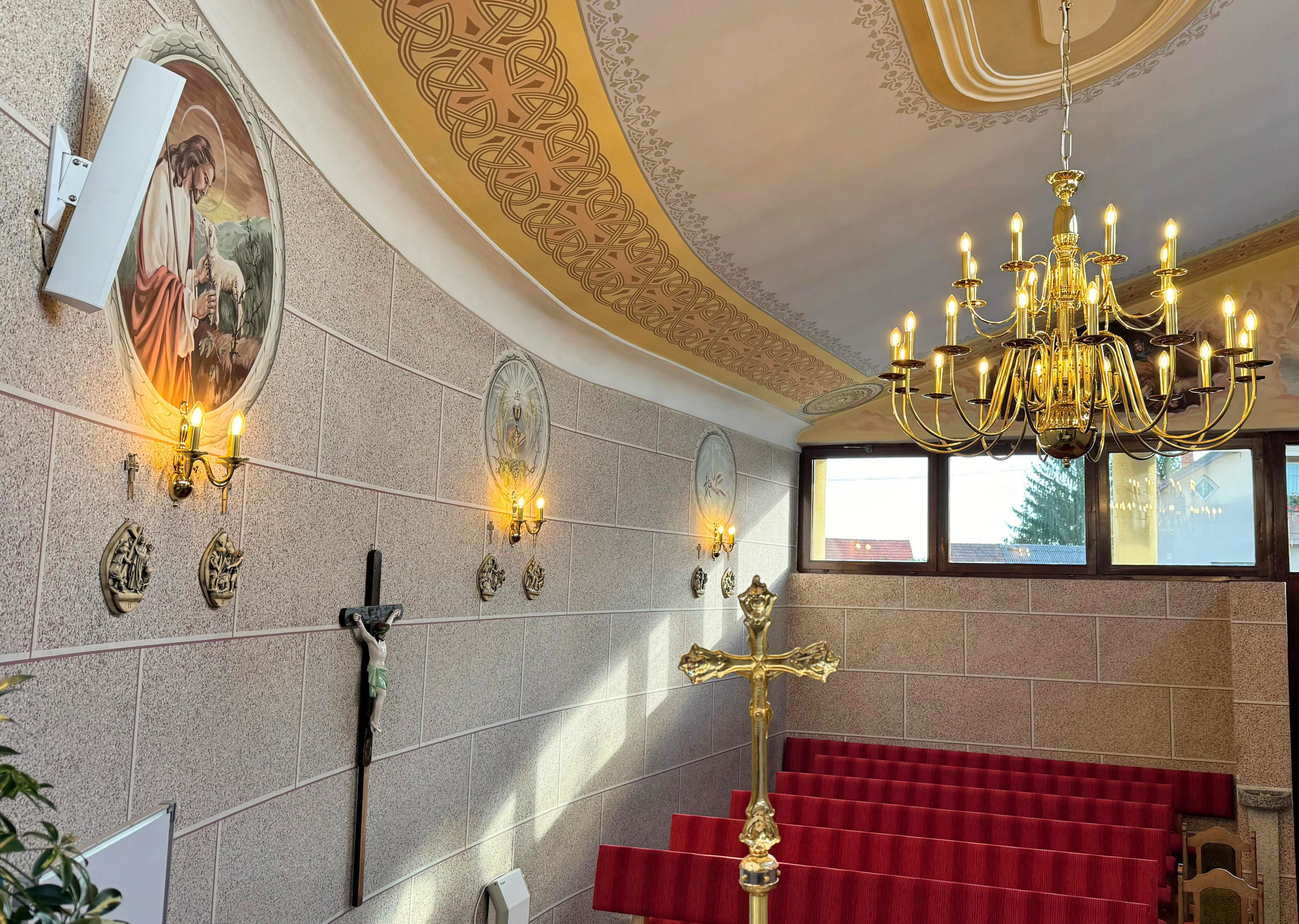 Profesionalni Audac Kyra6 zvunik za ozvuenje kapelice i crkve