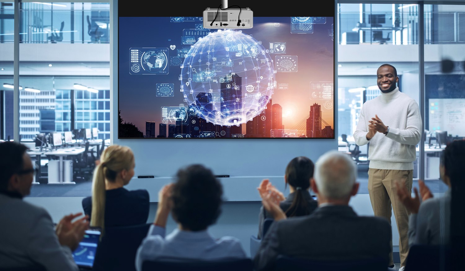 Optoma ZK431ST 4K UHD kratkodometni laserski projektor za učionice, simulatore i poslovne prostore